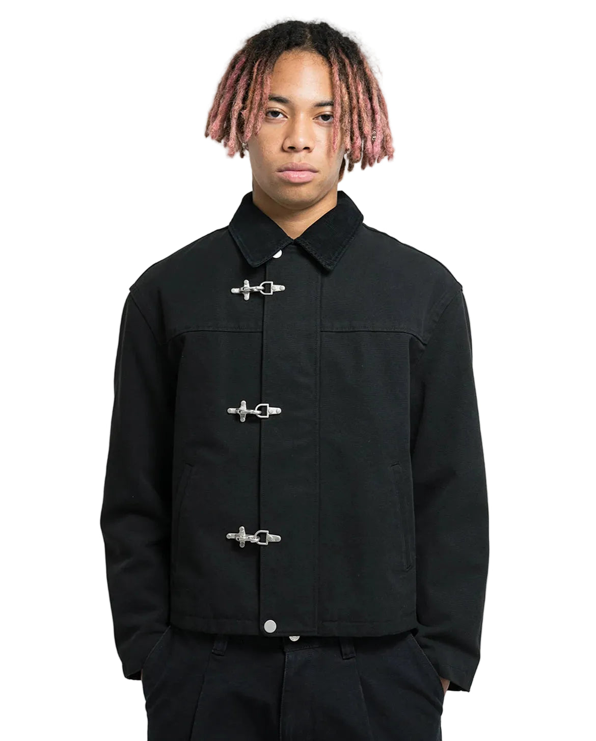 Fireman Clasp Jacket - Black