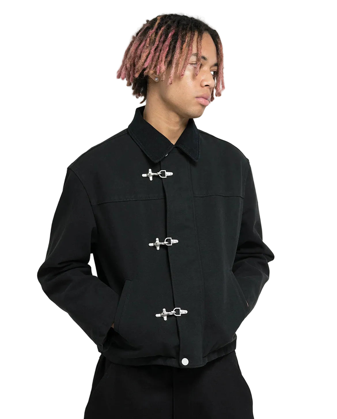 Fireman Clasp Jacket - Black